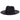 Biltmore Smokehouse Wool Felt Wide Brim Western Hat in Black OSFM