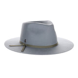 Biltmore Whiskey Glasses Wool Felt Fedora in Slate OSFM