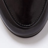 Men's Black Leather Milano Loafer