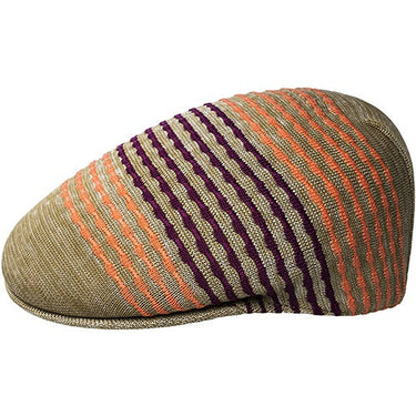 Blip Stripe 504 Striped Ivy Cap in Tan / Orange