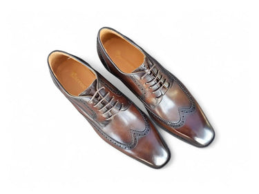 Carrucci Shoes Blucher Wingtip Oxford Dress Shoe