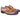 Carrucci Shoes Blucher Wingtip Oxford Dress Shoe in Cognac