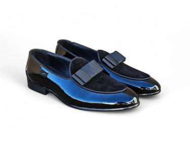 Carrucci Shoes Bow Tie Patent Leather Oxford in Black