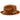 Bruno Capelo Blues Brothers Wool Pinch Front Fedora in Cognac