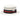 Bruno Capelo Boater Straw Flat Brim Skimmer in White / Red / Blue