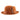 Bruno Capelo Chicago Center Dent Wool Fedora in Cognac