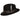 Bruno Capelo Chicago Center Dent Wool Fedora in Black