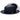 Bruno Capelo Empire White Bottom Straw Fedora in Navy / White