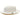 Bruno Capelo Empire in Multiple Colors Color Bottom Straw Fedora in White / Gold
