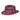 Bruno Capelo Executive Classic Wool Fedora in Burgundy
