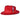 Bruno Capelo Fabio Wool Felt Teardrop Fedora in Red