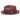 Bruno Capelo Francesco Timeless Straw Fedora in Burgundy