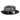 Bruno Capelo Georgio Two-Tone Straw Fedora in Black / White