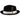 Bruno Capelo Giovani Crushable Wool Fedora in Black / White