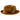 Bruno Capelo Giovani Crushable Wool Fedora in Cognac