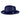 Bruno Capelo Godfather Straw Homburg in Navy