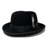 Bruno Capelo Godfather Wool Homburg in Black