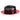 Bruno Capelo Havana Pinch Front Straw Fedora in Black / Red #color_ Black / Red