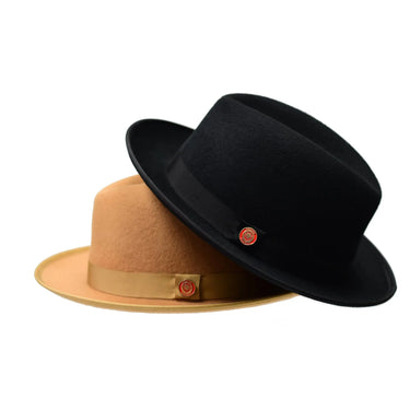 Bruno Capelo King Center Dent Wool Fedora in #color_