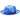 Bruno Capelo Kingston Hand-dyed Center Dent Wool Fedora in Light Blue / Navy