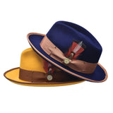 Bruno Capelo Lorenzo Pinch Front Wool Fedora