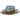 Bruno Capelo Orleans Distressed Wide Brim Wool Fedora in Light Blue / Brown