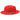 Bruno Capelo Princeton Color Bottom Center Dent Wool Fedora in Red / Black