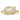 Bruno Capelo Retro 2-Tone Straw Fedora Hat Snap Brim in Ivory Cognac