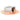 Bruno Capelo The Rocco Pinch Front Straw Fedora in White / Peach