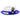 Bruno Capelo The Rocco Pinch Front Straw Fedora in White / Royal