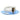 Bruno Capelo The Rocco Pinch Front Straw Fedora in White / Light Blue