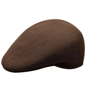 Bruno Capelo Tyson Wool Ivy Cap in Dark Brown