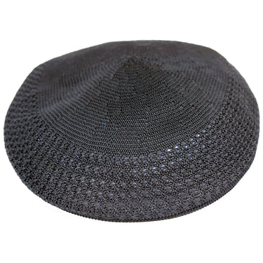 Bruno Capelo Vented Ivy Cap Ventilated Mesh Knit Cap in Black