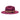 Bruno Capelo Wesley Wide Brim Pinch Front Wool Fedora in Burgundy / Gold #color_ Burgundy / Gold