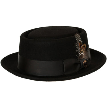 Bruno Capelo Wool Pork Pie in Black