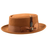 Bruno Capelo Wool Pork Pie in Cognac