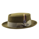 Bruno Capelo Wool Pork Pie in Olive