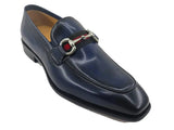 Carrucci Shoes Burnished Calfskin Slip-On Loafer