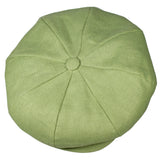 Capas Big Apple Linen Newsboy Cap