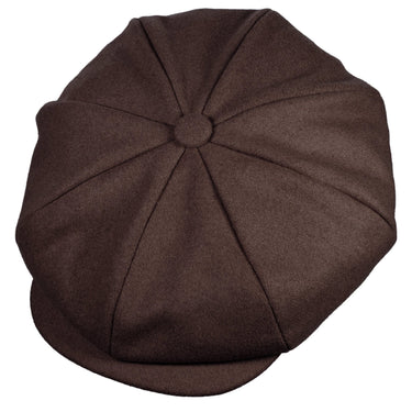 Capas Big Apple Melton Wool Newsboy Cap