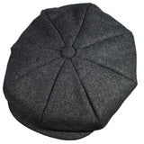 Capas Big Apple Melton Wool Newsboy Cap