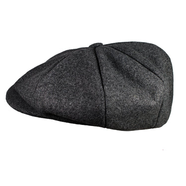 Capas Big Apple Melton Wool Newsboy Cap