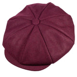 Capas Big Apple Melton Wool Newsboy Cap
