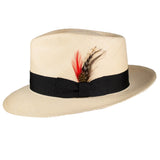 Capas Bogart in Natural Panama Fedora
