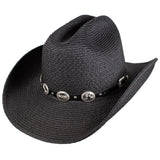 Capas Cattleman Leather Cowboy Hat