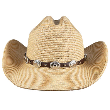 Capas Cattleman Leather Cowboy Hat