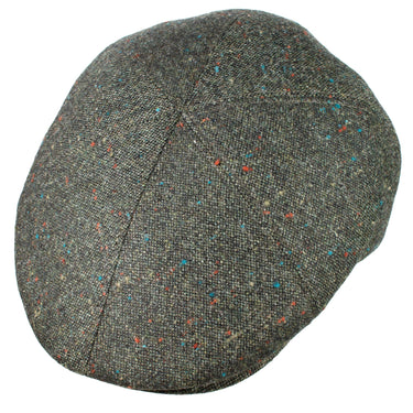 Capas Piedmont in Olive Tweed Italian Newsboy Cap