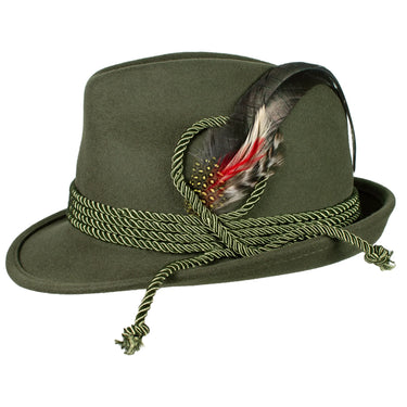 Capas L.F. Bavarian in Olive Wool
