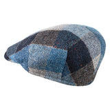 Capas Woodsman Plaid Ivy Italian Wool Flat Cap