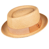 Capas Franco Italian Panama Pork Pie Hat